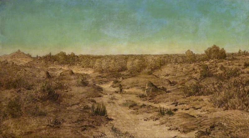 Les gorges d'Apremont - Théodore Rousseau image 1 reproduction d’œuvre d’art à l’huile