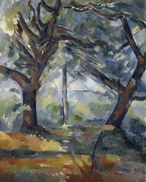 Les Grands Arbres - Paul Cézanne