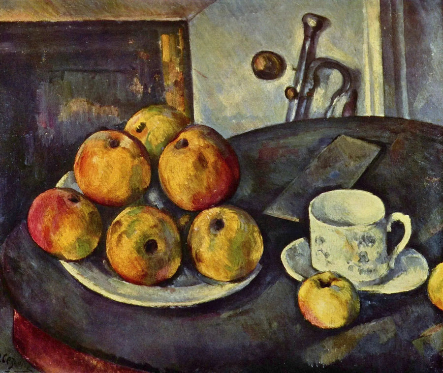 Les Grosses pommes - Paul Cézanne