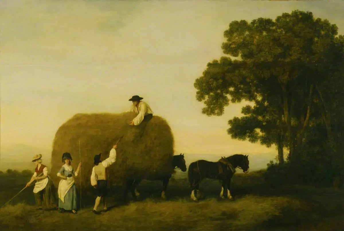 Les Haymakers - George Stubbs image 1 reproduction réalisée par Alpha Reproduction