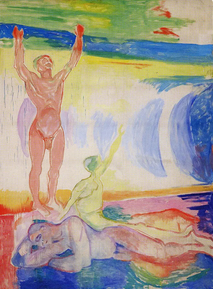 Les hommes se réveillent - Edvard Munch
