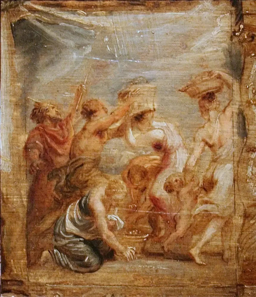 Les Israélites recueillant la manne - Peter Paul Rubens