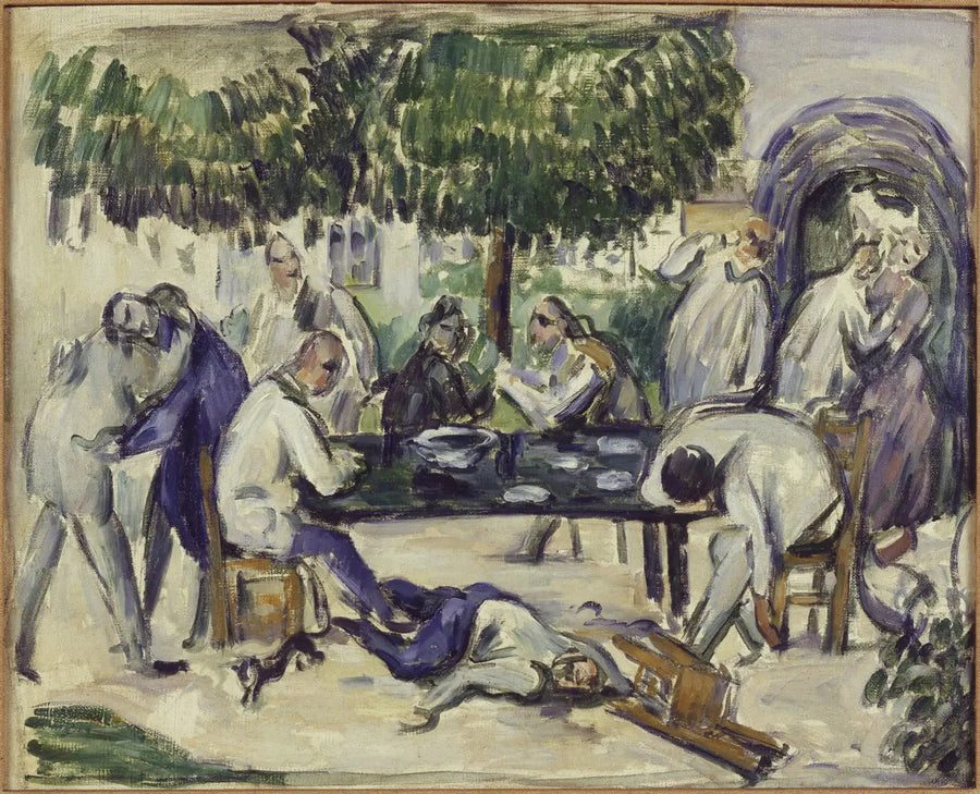 Les Ivrognes - Paul Cézanne