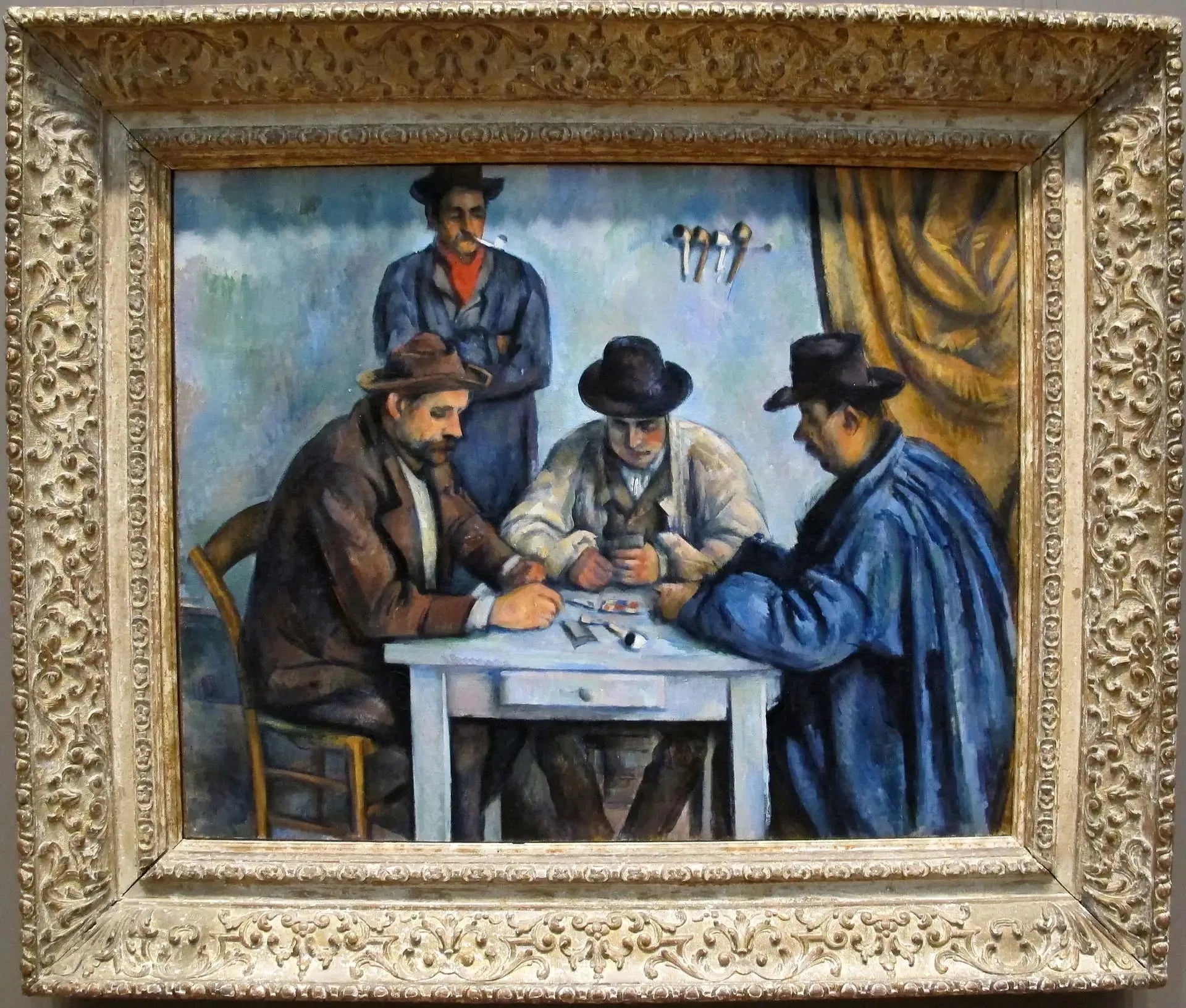 Les joueurs de cartes - Paul Cézanne image 2 reproduction réalisée par Alpha Reproduction