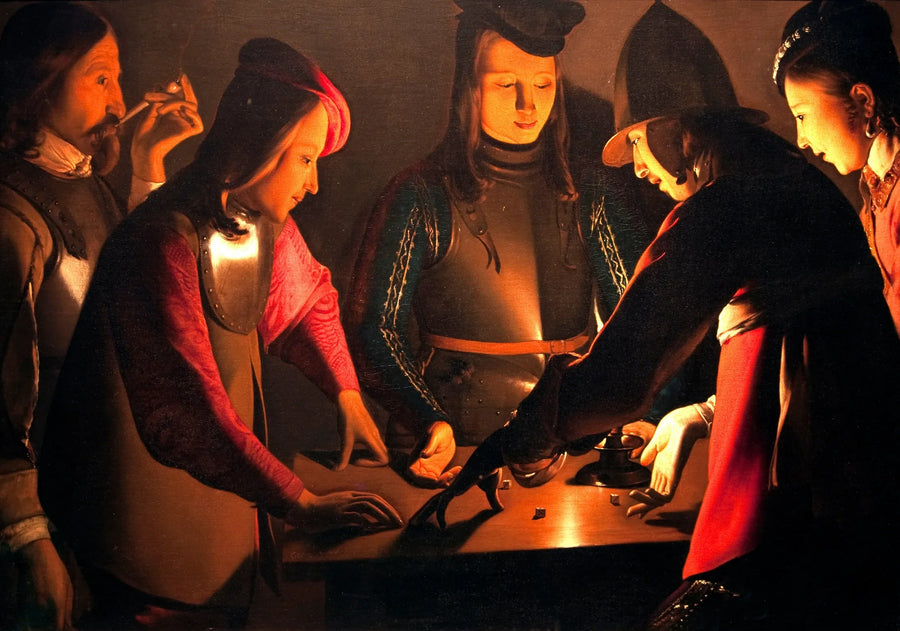 Les Joueurs de dés - Georges de La Tour