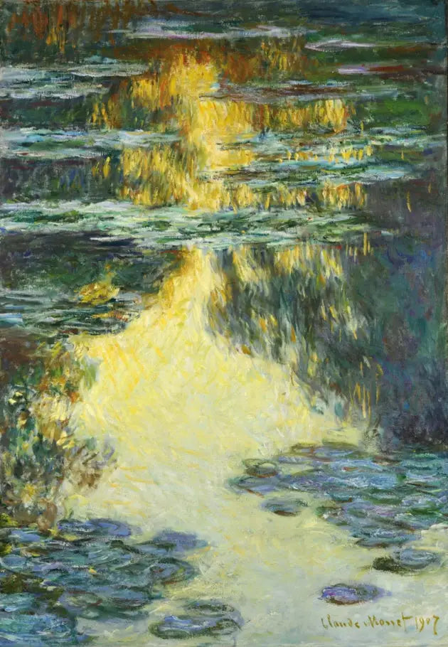 Les lilies d'eau - Claude Monet