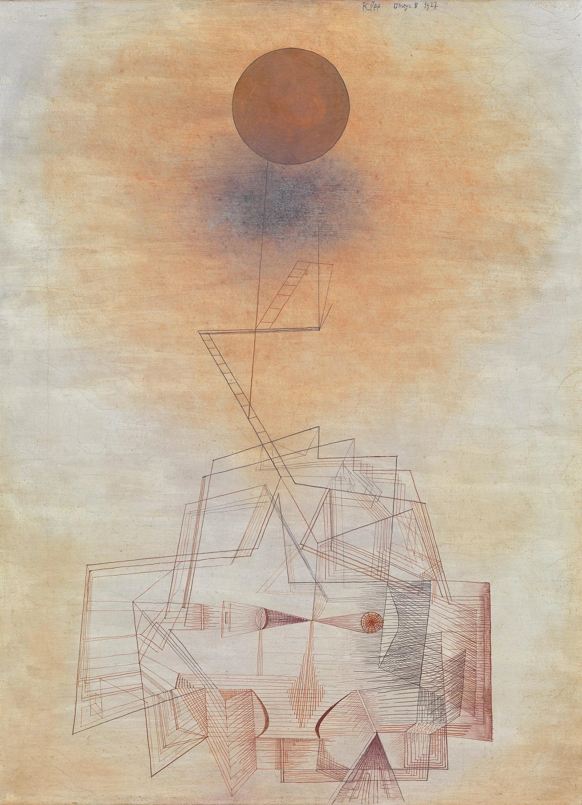 Les limites de la raison - Paul Klee image 1 reproduction de peinture à l’huile
