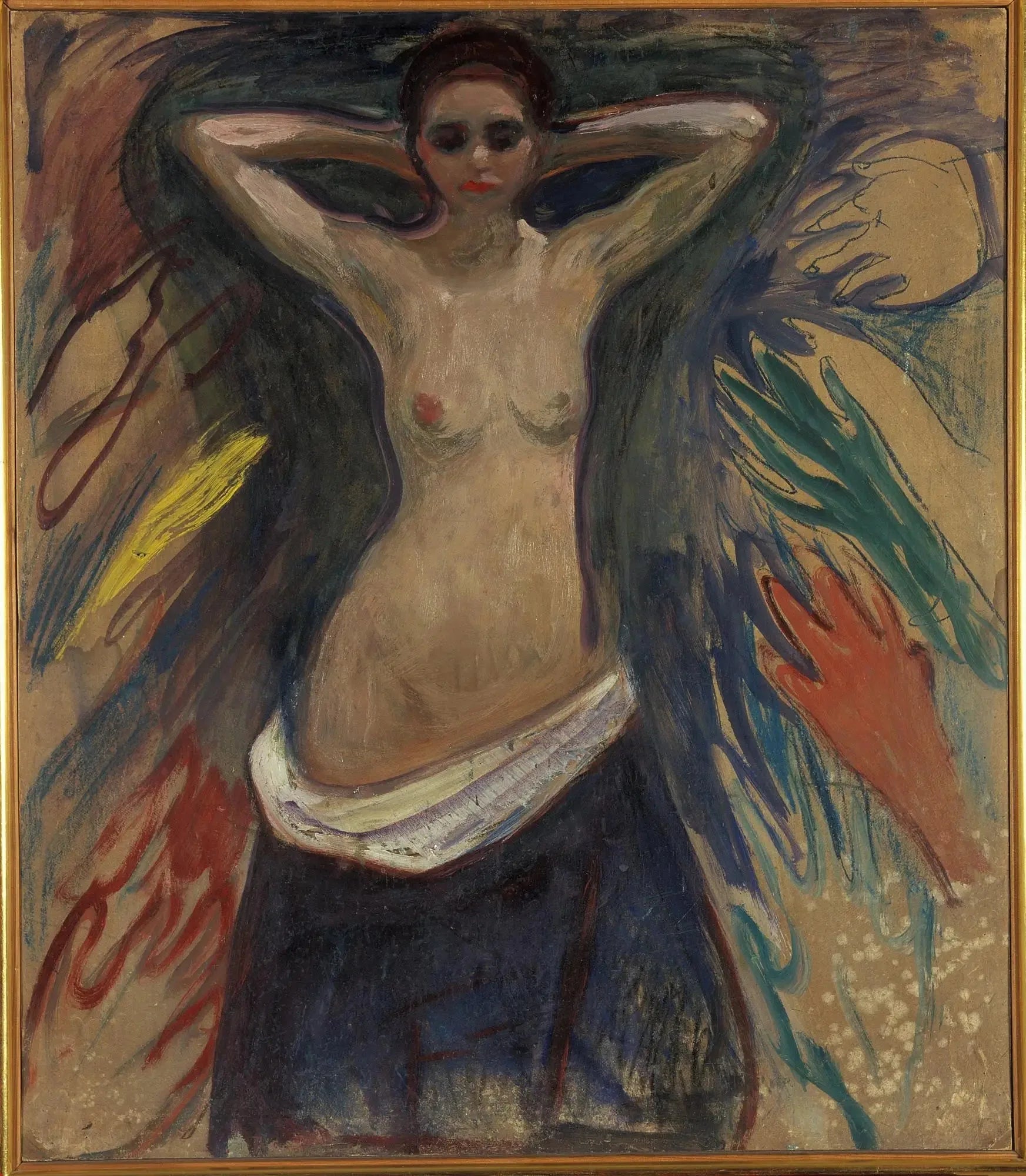Les Mains - Edvard Munch image 1 reproduction d’œuvre d’art à l’huile