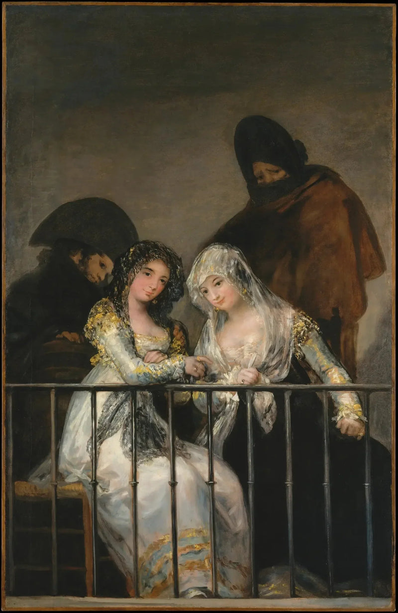 Les Majas au balcon - Francisco de Goya