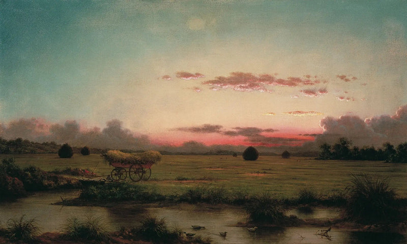 Les Marais de Rhode Island - Martin Johnson Heade