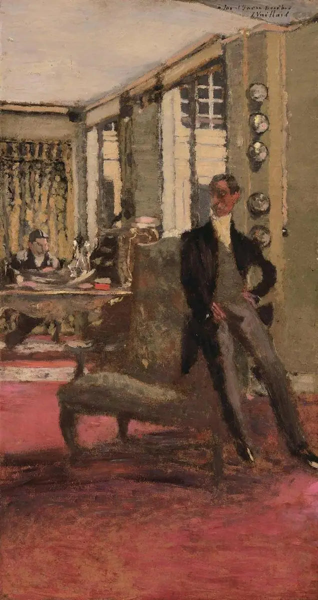 Les marchands d'art - Édouard Vuillard