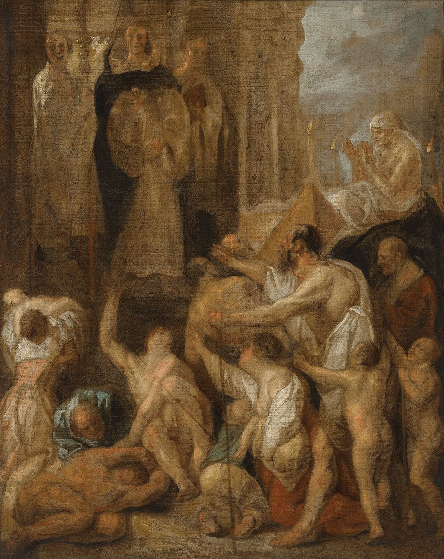 Les miracles de saint Dominique - Jacob Jordaens
