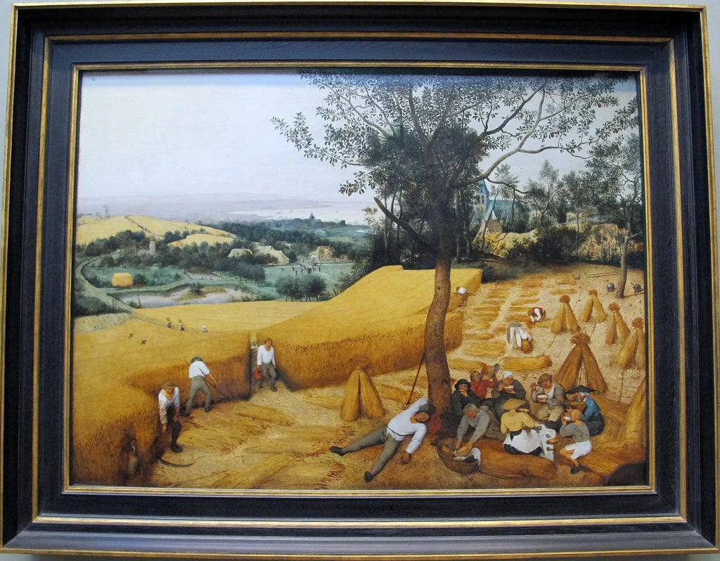 Les Moissonneurs - Pieter Brueghel the Elder image 2 reproduction artisanale de tableau