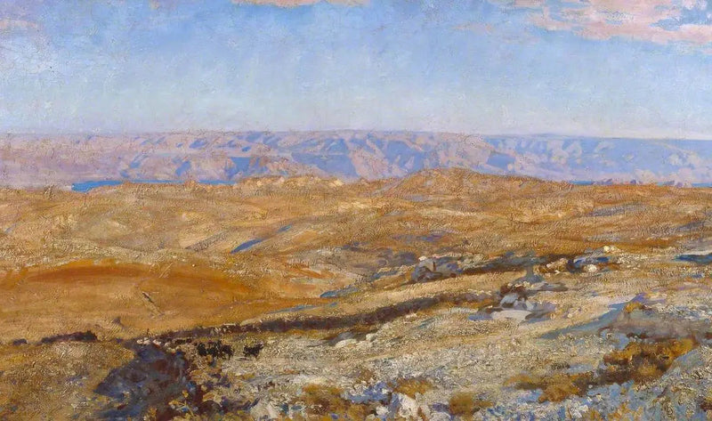 Les montagnes de Moab - John Singer Sargent