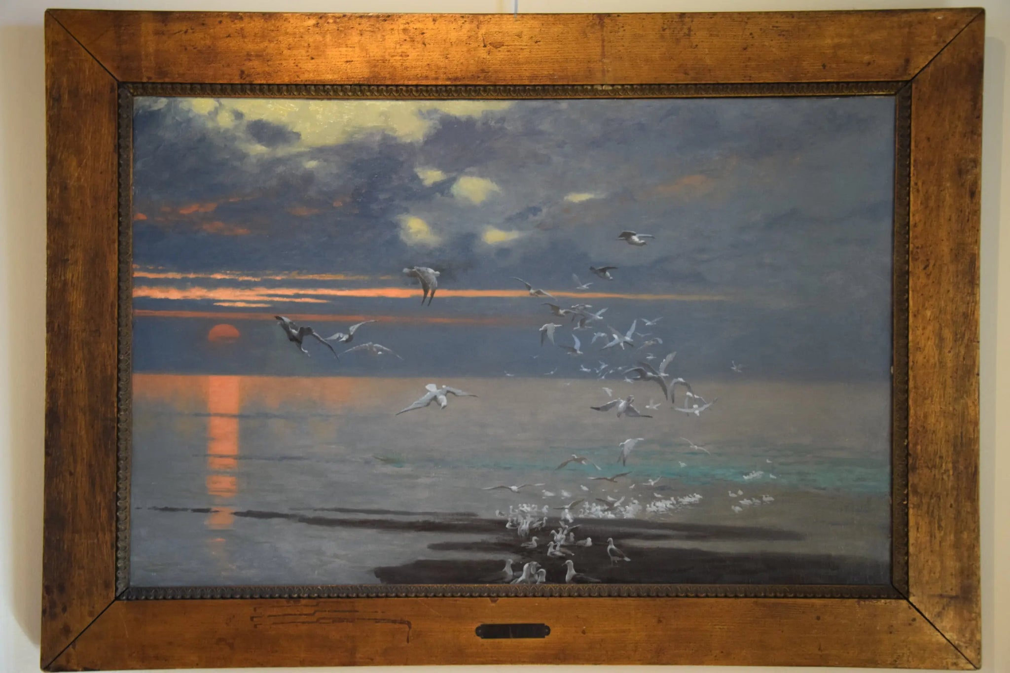 Les Mouettes - Jean-Léon Gérôme image 1 reproduction d’œuvre d’art à l’huile