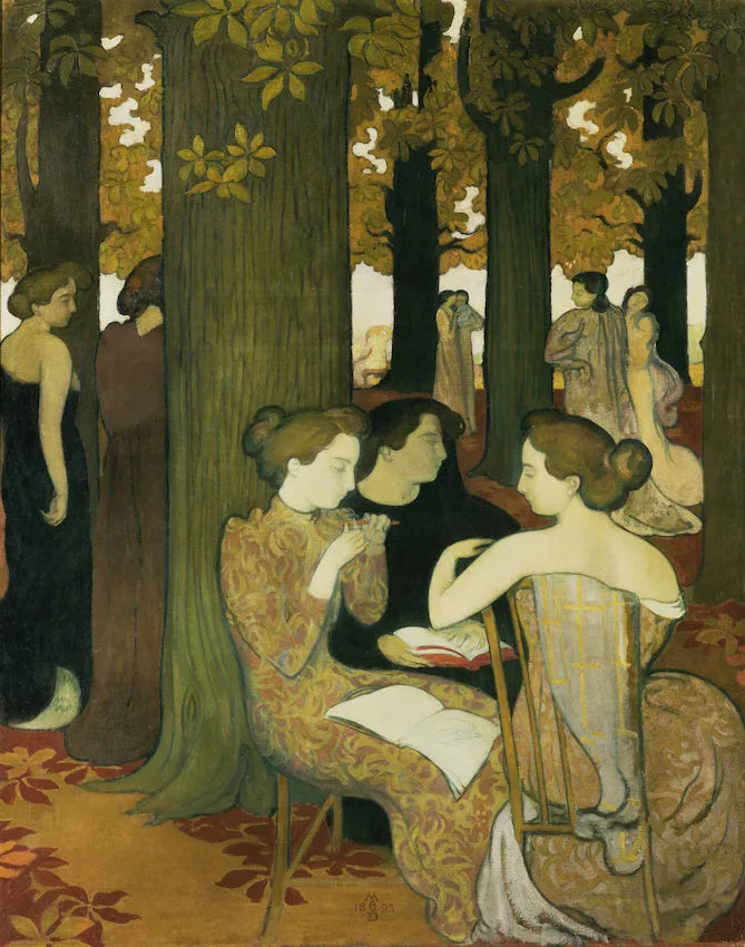 Les Muses - Maurice Denis image 1 reproduction artisanale de tableau