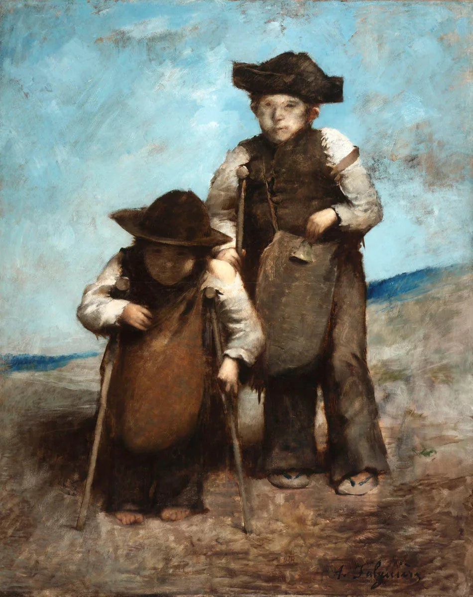 Les Nains, Souvenir d'Espagne - Alexandre Falguière image 1 copie de tableau peinte à la main