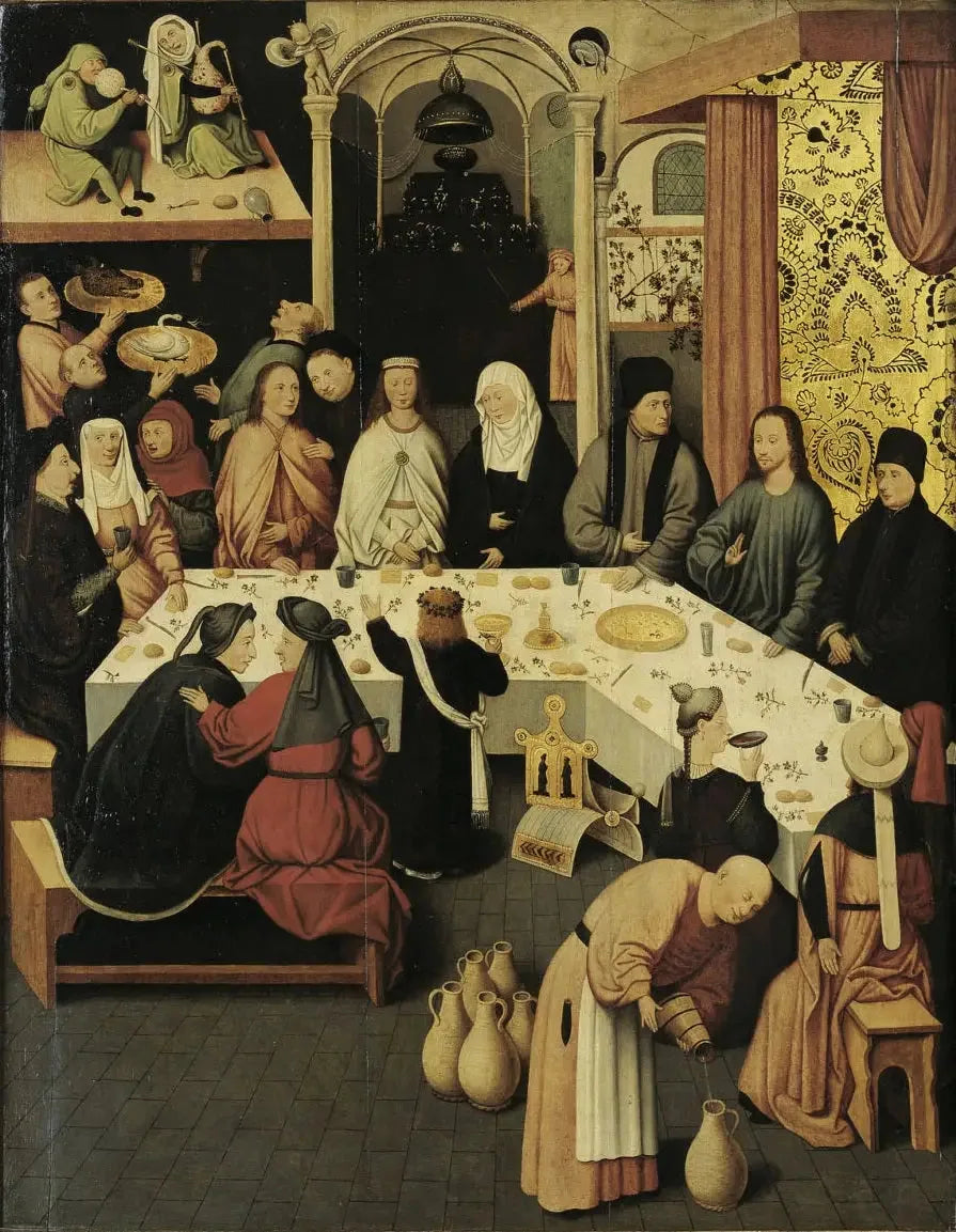 Les Noces de Cana - Hieronymus Bosch image 1 reproduction d’œuvre d’art à l’huile