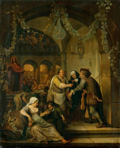 Les Noces de Cana - Jan Steen image 1 tableau peint à l’huile sur toile