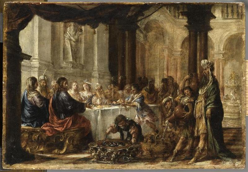 Les noces de Cana - Juan de Valdés Leal image 1 tableau peint à l’huile sur toile