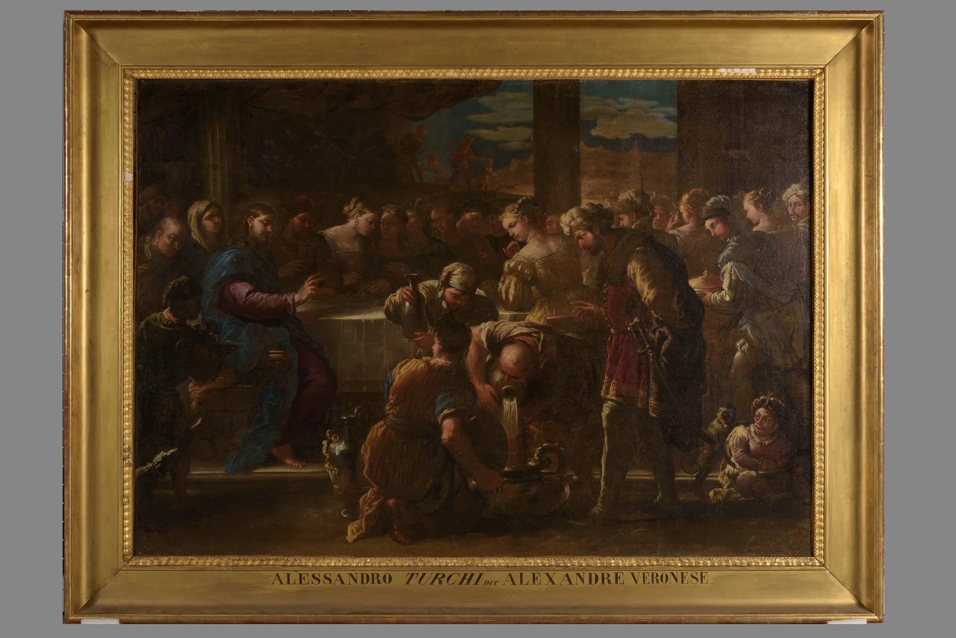 Les Noces de Cana - Luca Giordano image 1 reproduction d’œuvre d’art à l’huile