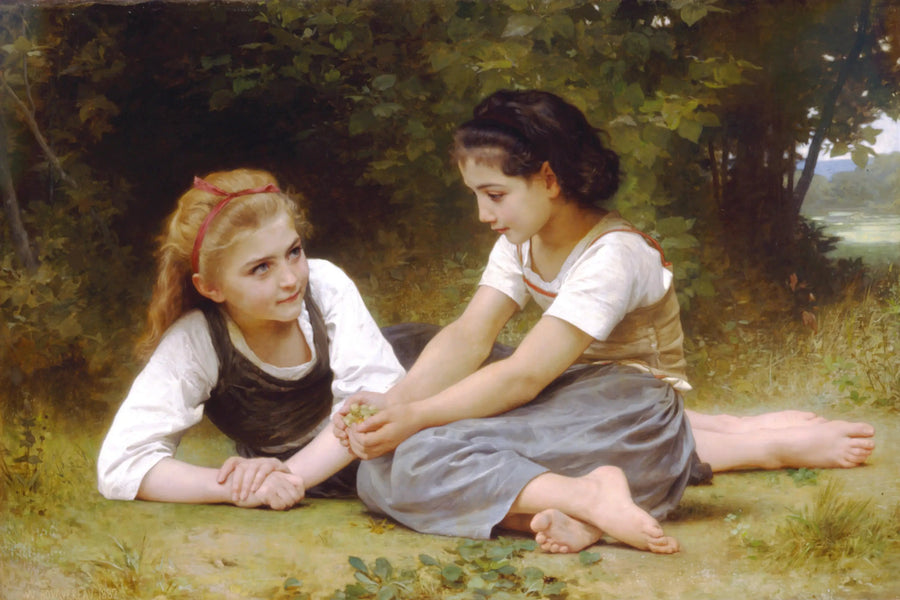 Les Noisettes - Bouguereau