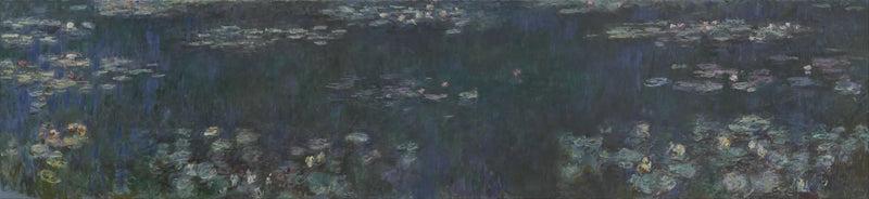Les Nymphéas : Reflets verts - Claude Monet