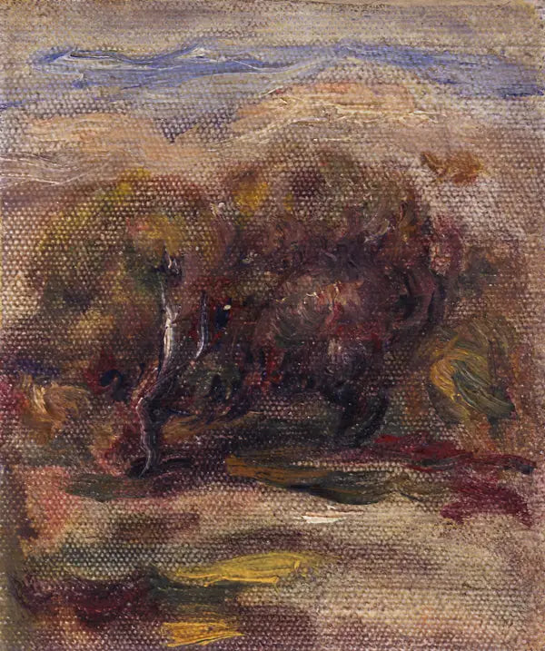 Les Oliviers à Cagnes-sur-Mer - Pierre-Auguste Renoir