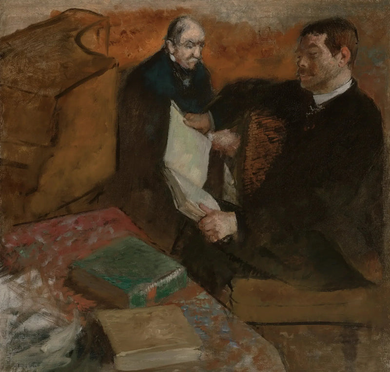 Les païens et le père de Degas - Edgar Degas