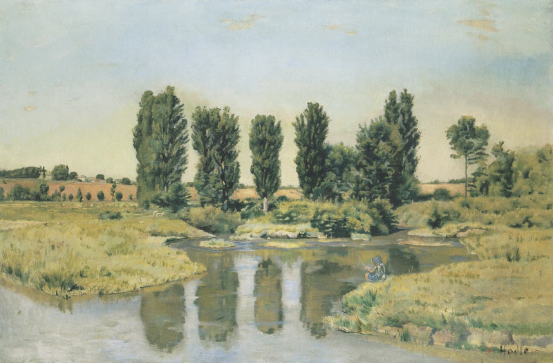 Les Pedits Lacs - Ferdinand Hodler