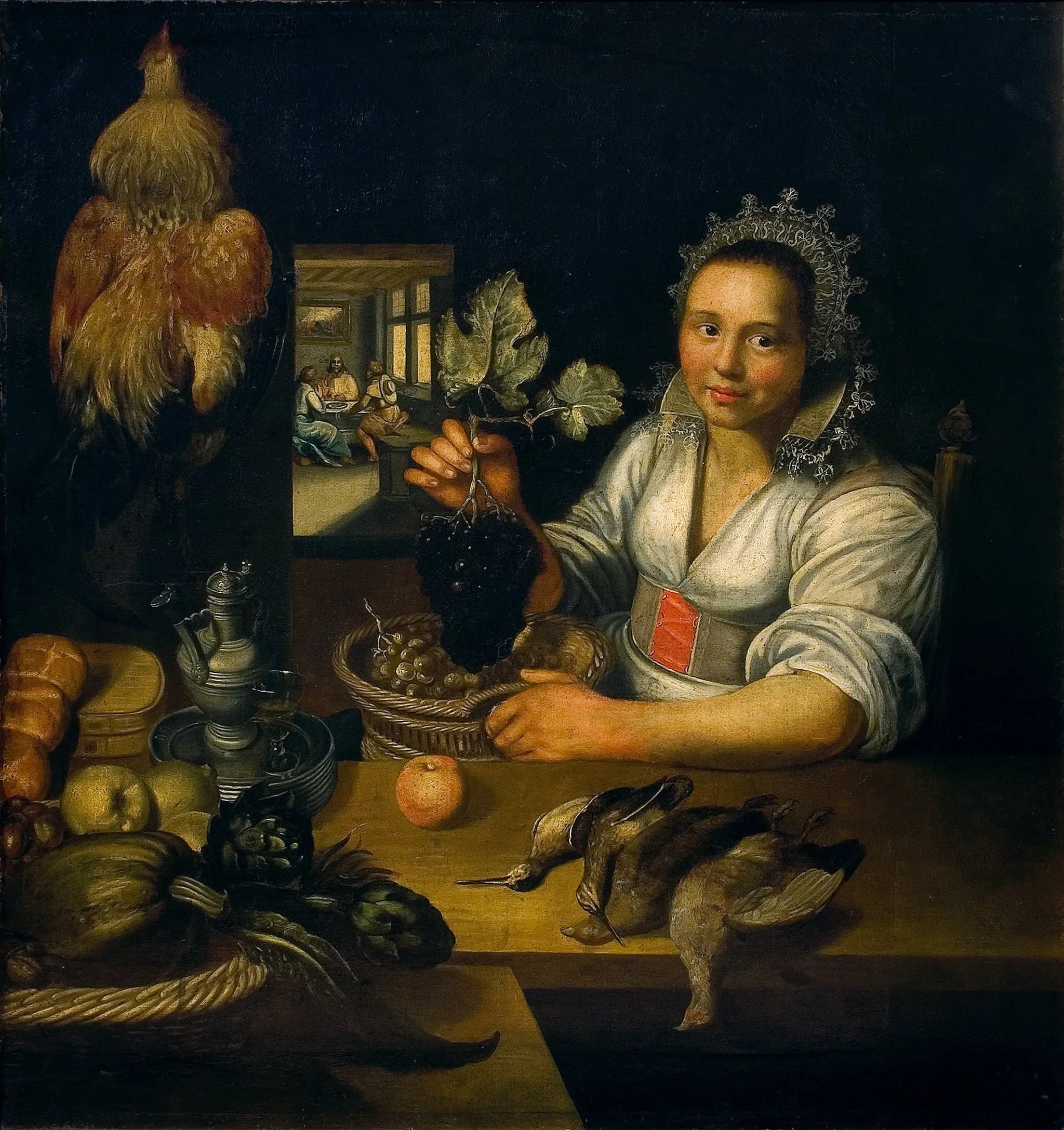 Les pèlerins d'Emmaüs - Frans Snyders image 1 reproduction artisanale de tableau