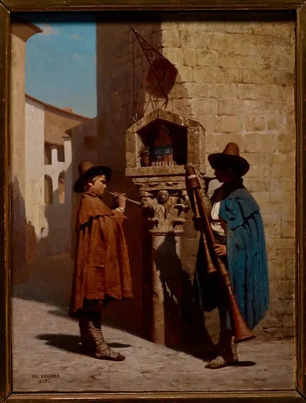 Les Pifferari - Jean-Léon Gérôme
