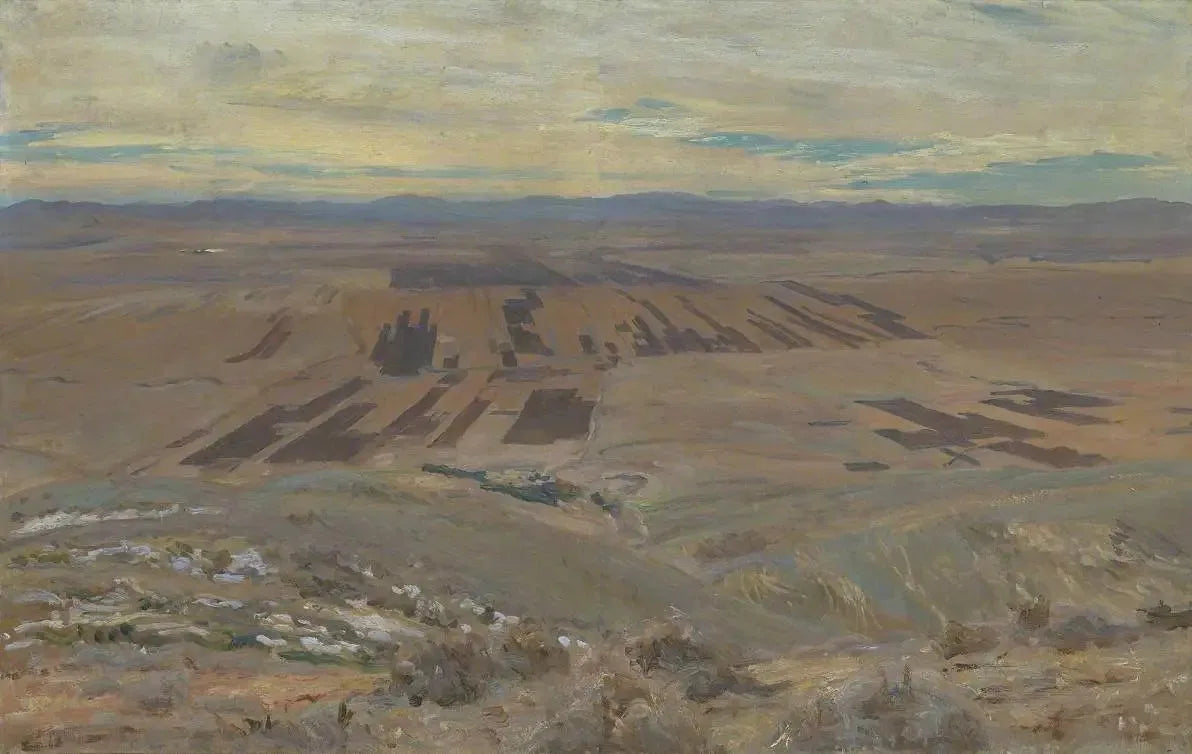 Les plaines d'Esdraelon - John Singer Sargent image 1 copie peinte à la main à l’huile