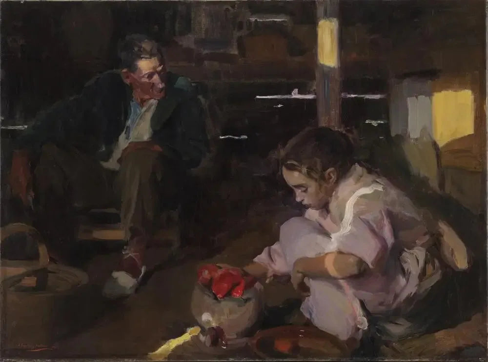 Les Poivrons - Joaquín Sorolla image 1 reproduction réalisée par Alpha Reproduction