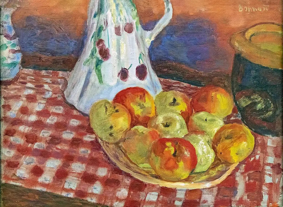 Les Pommes jaunes et rouges - Pierre Bonnard