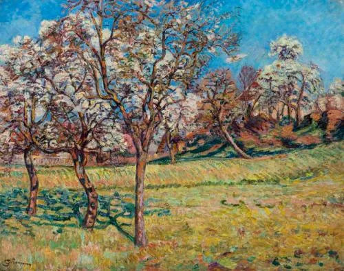 Les pommiers à Damiette - Armand Guillaumin image 1 tableau peint à l’huile sur toile