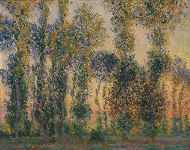 Les poulpes à Giverny, le lever du soleil - Claude Monet