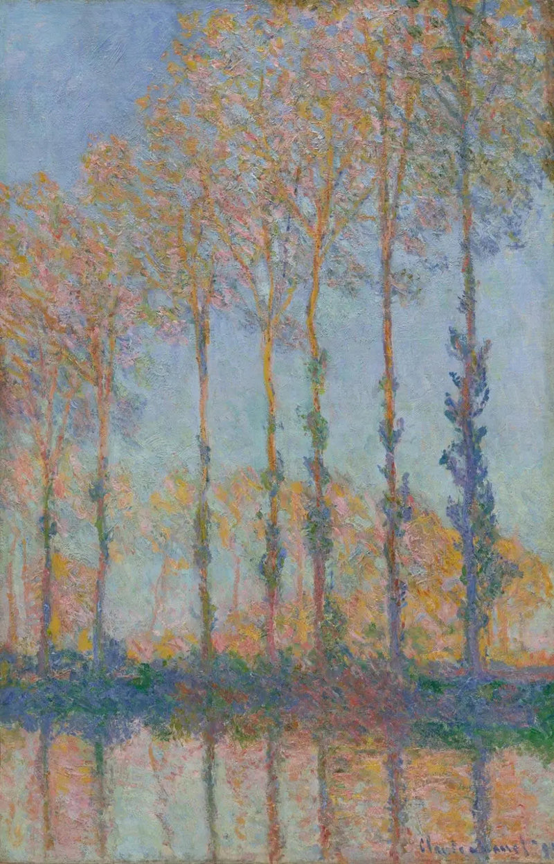 Les poulpes sur la rive de l'épte - Claude Monet