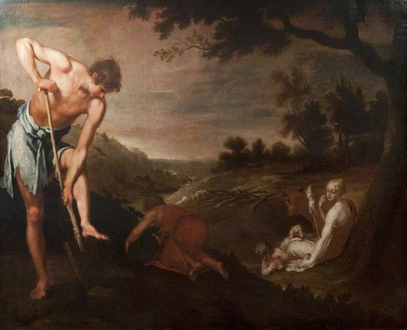 Les premiers travaux d'Adam et Ève - Alonso Cano image 1 reproduction artisanale de tableau