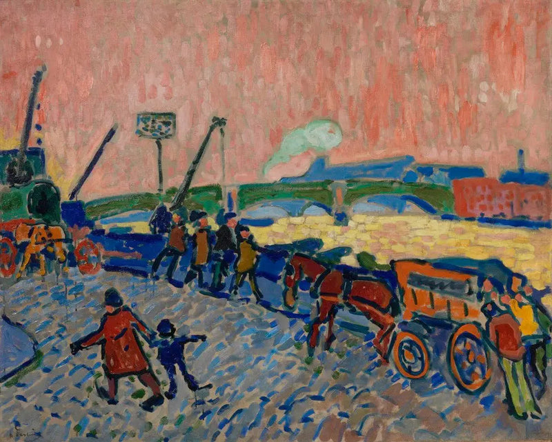 Les Quais de la Tamise - André Derain