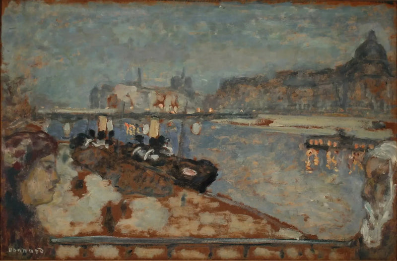 Les quais de Paris - Pierre Bonnard