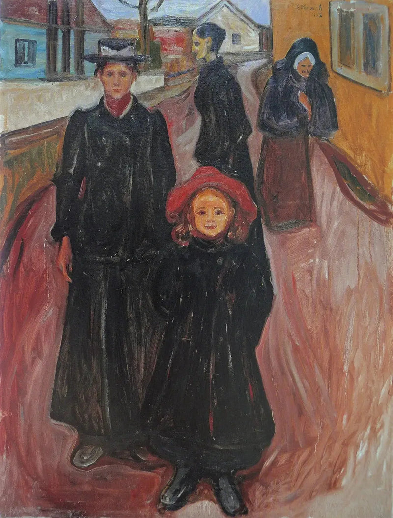 Les Quatre Âges de la vie - Edvard Munch