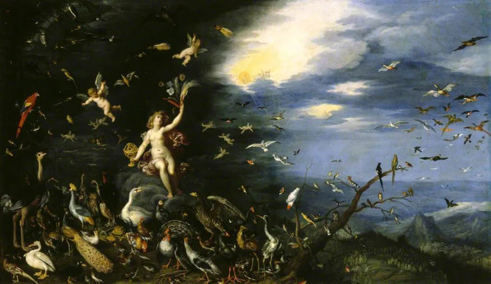 Les quatre éléments : l'air - Jan Brueghel le Jeune image 1 reproduction d’œuvre d’art à l’huile