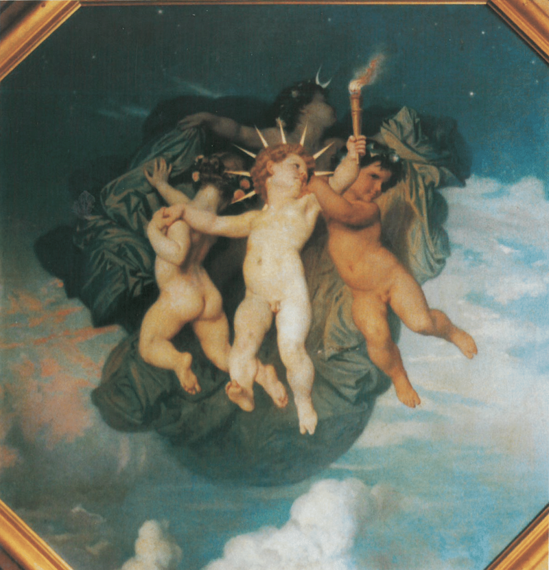 Les Quatre Heures du jour (première réplique) - Bouguereau