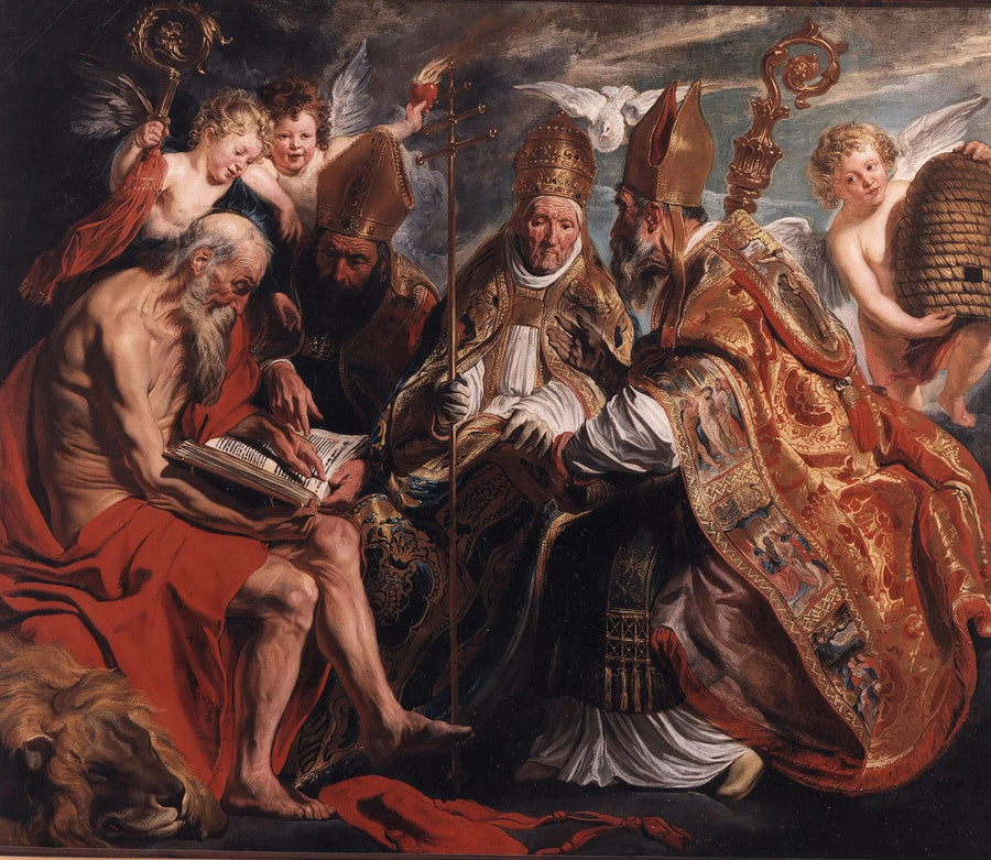 Les quatre Pères de l'Église latine - Jacob Jordaens