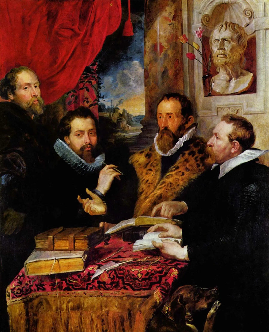 Les Quatre Philosophes - Peter Paul Rubens