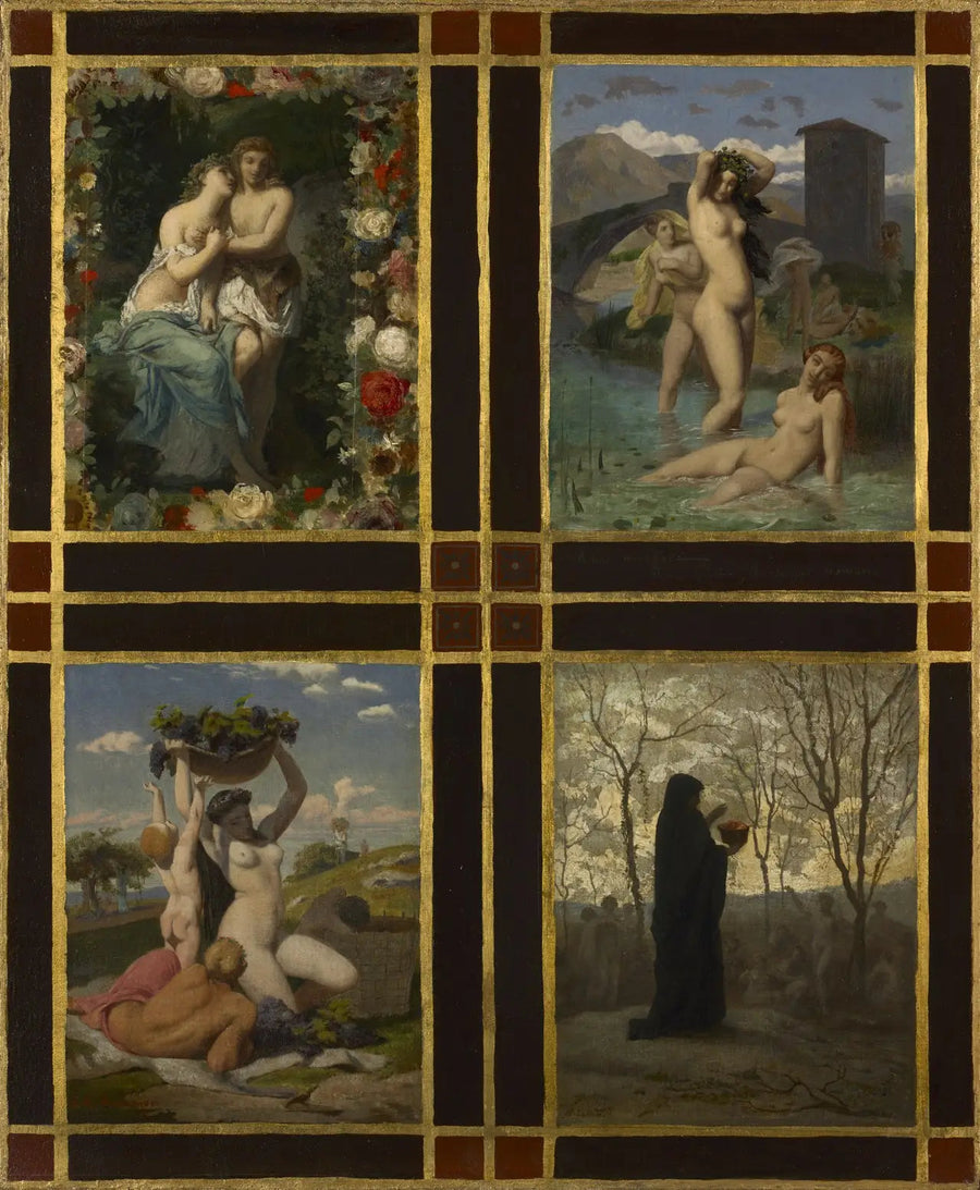 Les Quatre Saisons - Jean-Léon Gérôme