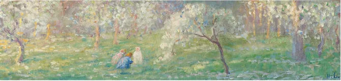 Les quatre saisons : le printemps - Henri Lebasque image 1 tableau peint à l’huile sur toile
