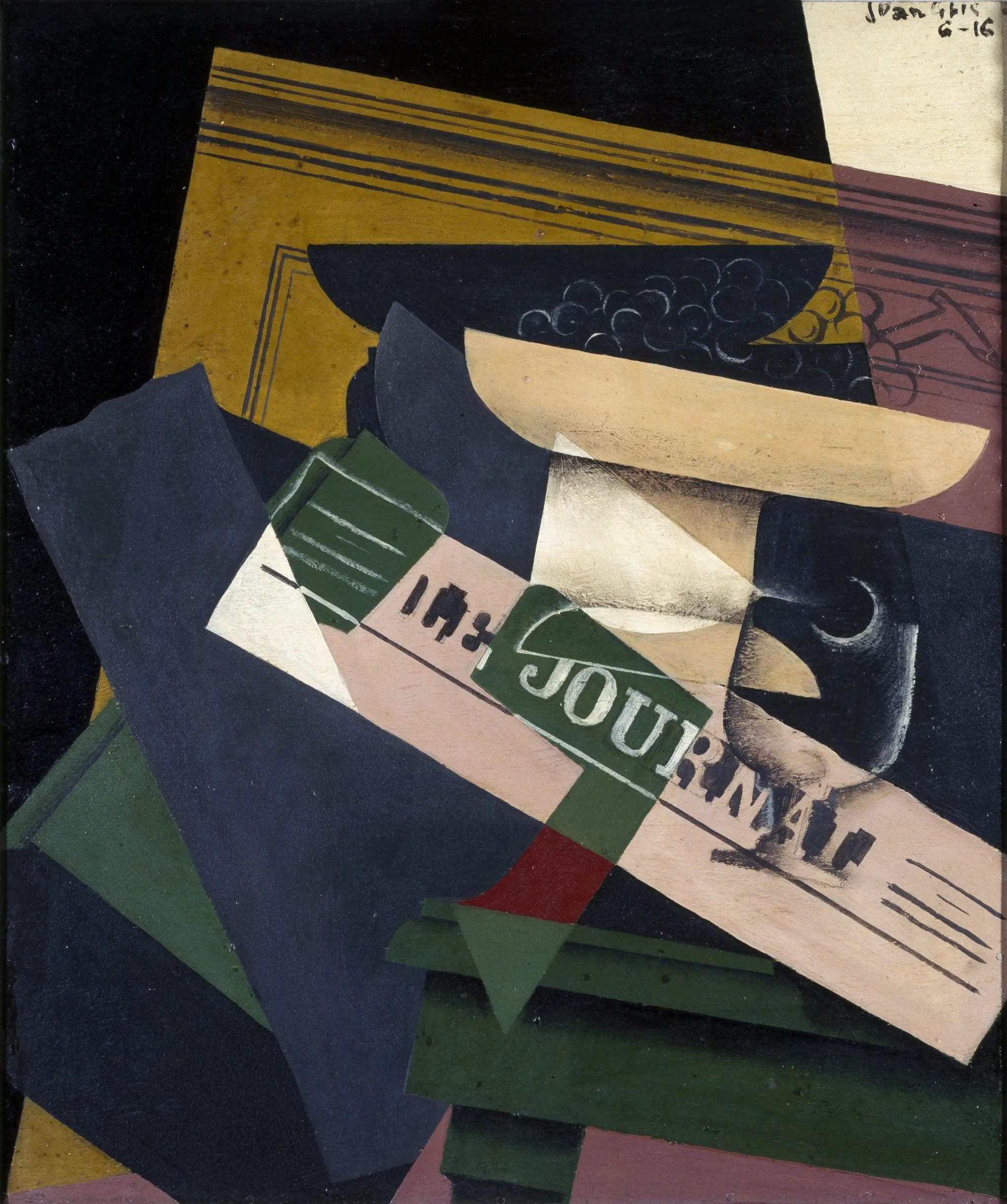 Les raisins - Juan Gris image 1 tableau peint à l’huile sur toile