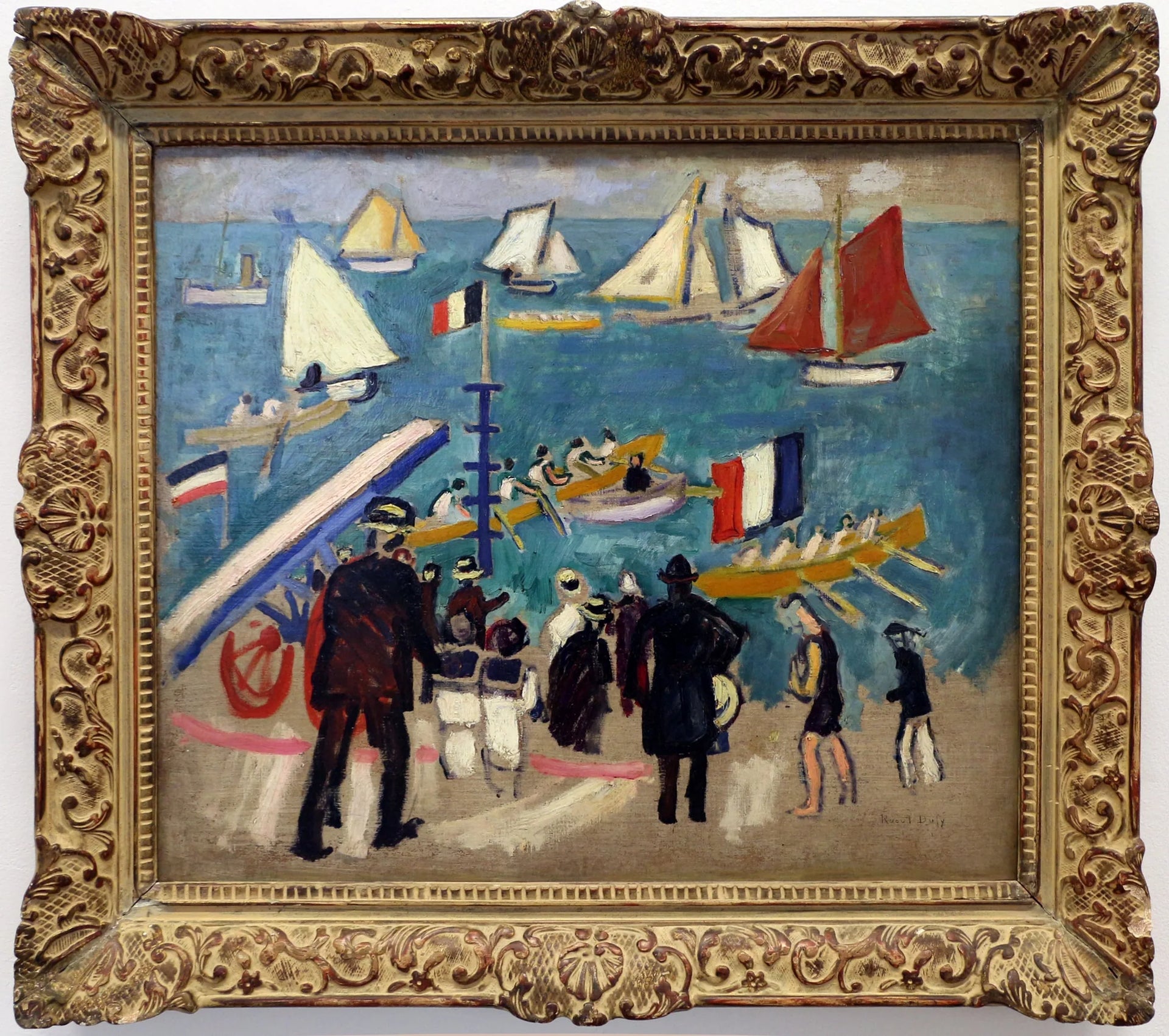 Les régates - Raoul Dufy image 1 reproduction d’œuvre d’art à l’huile